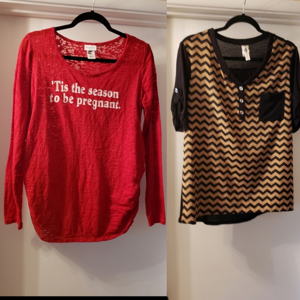 FREE WITH PURCHASE  maternity blouses